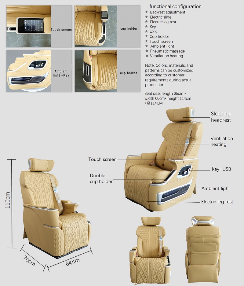 Luxury Safety Swivel Seats