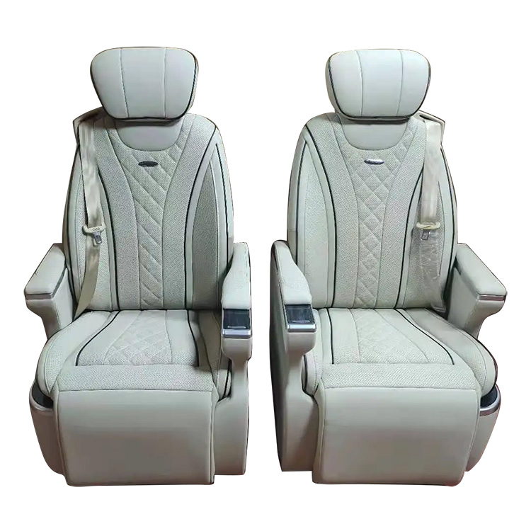 Custom Luxury Customized Electric Leather VIP Seats For Van Conversion ...