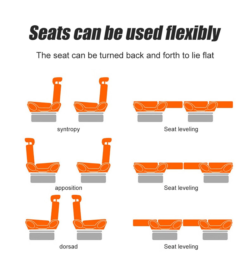 camper van bed seats