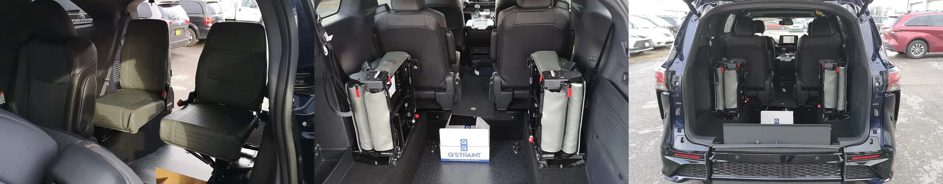 folding van seats