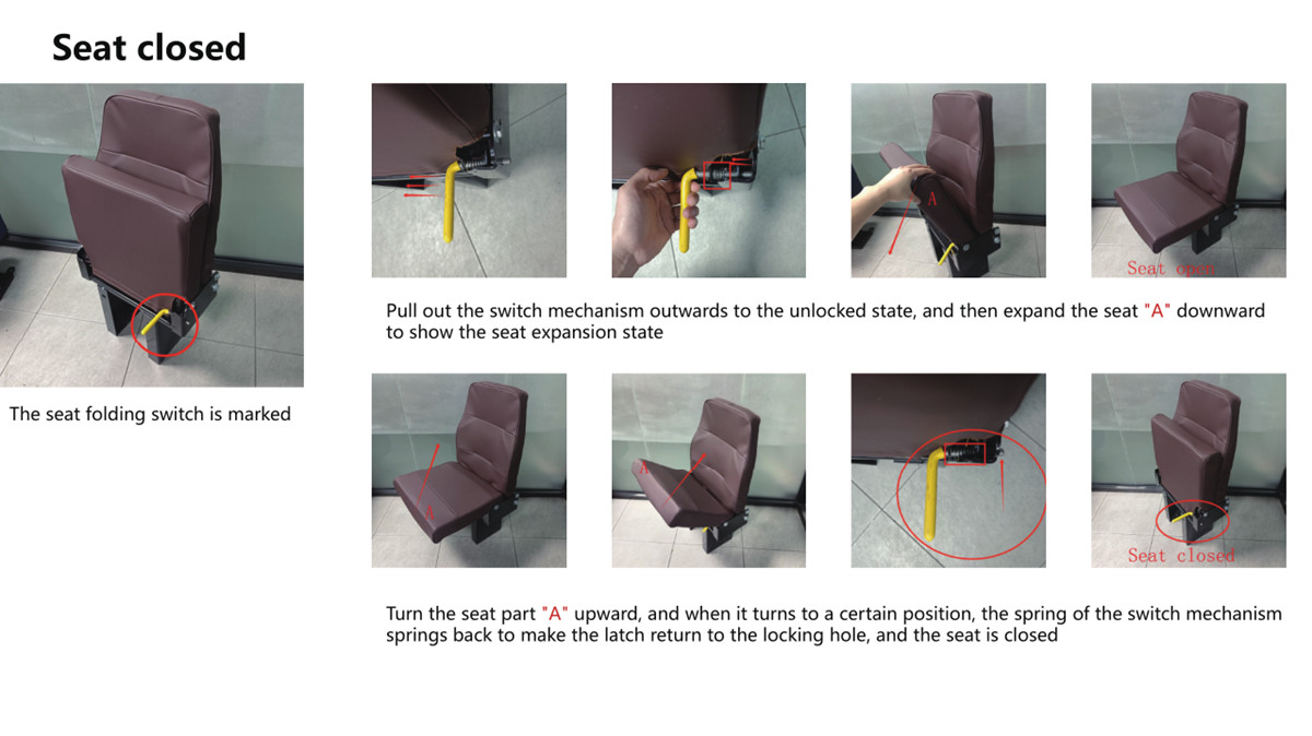 Folding Van Seat