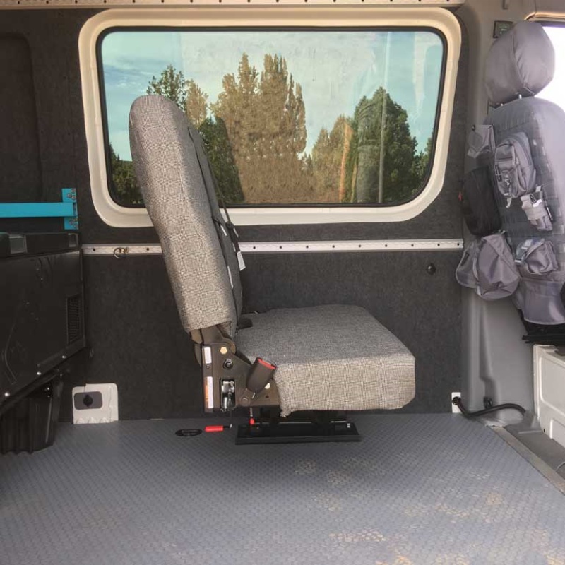 fold seat for van