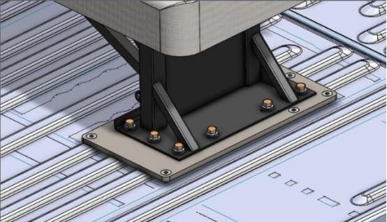 Folding seat bracket