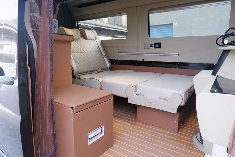 campervan bench seat bed