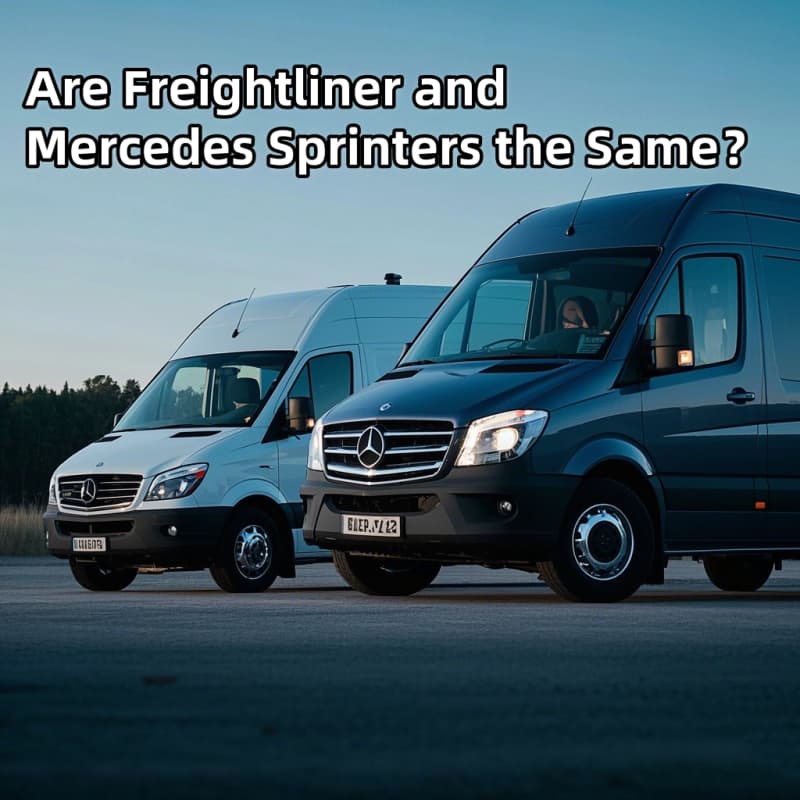 Are Freightliner and Mercedes Sprinters the Same